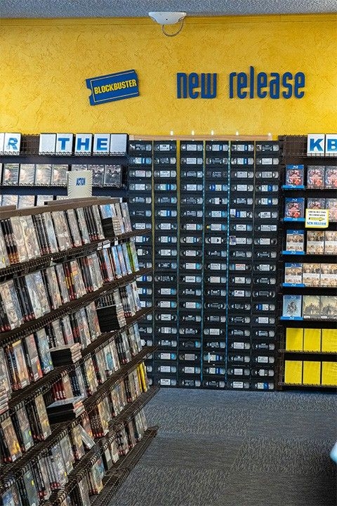 Blockbuster New Release DVDs Store