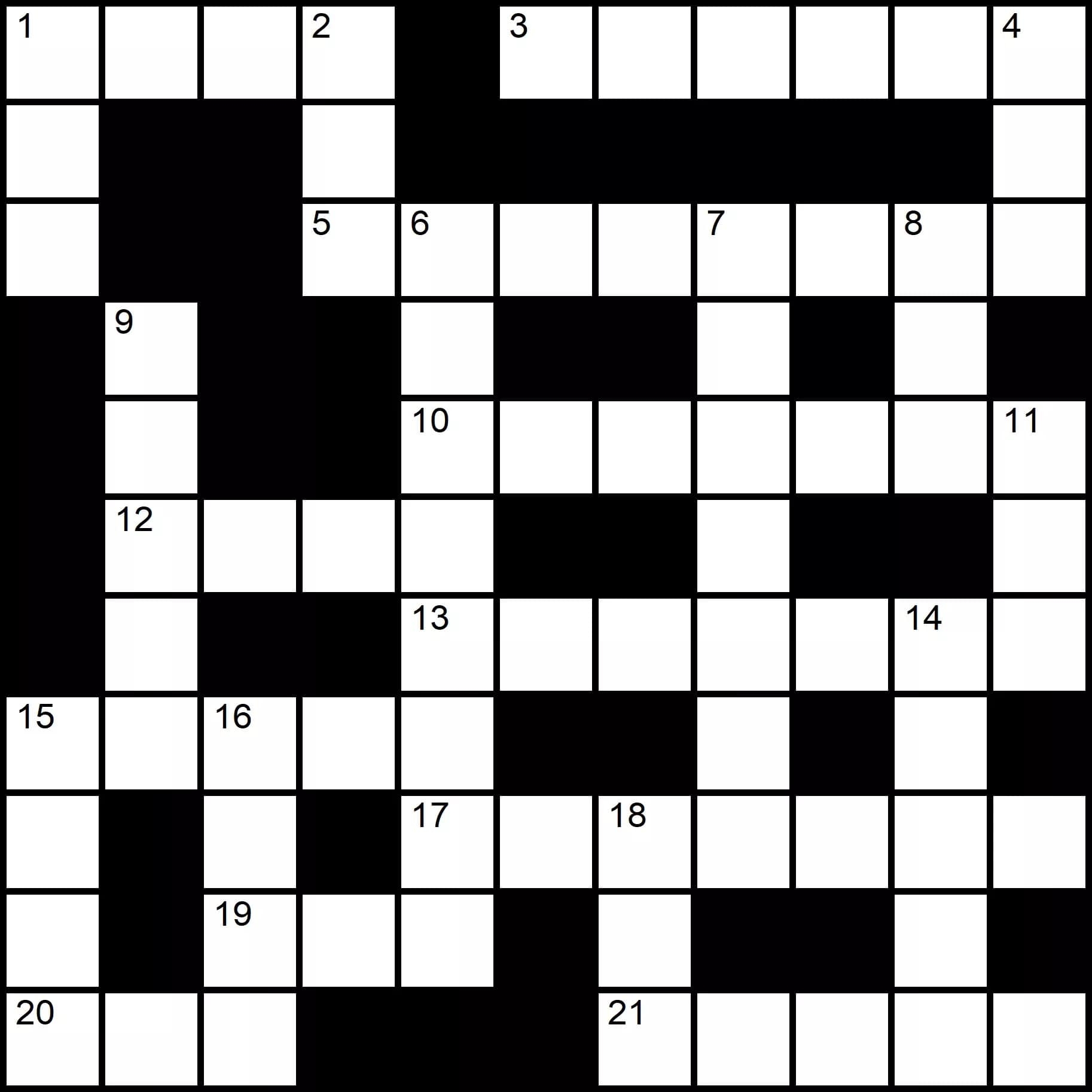 Free Daily Printable Crossword Puzzles Printable JD