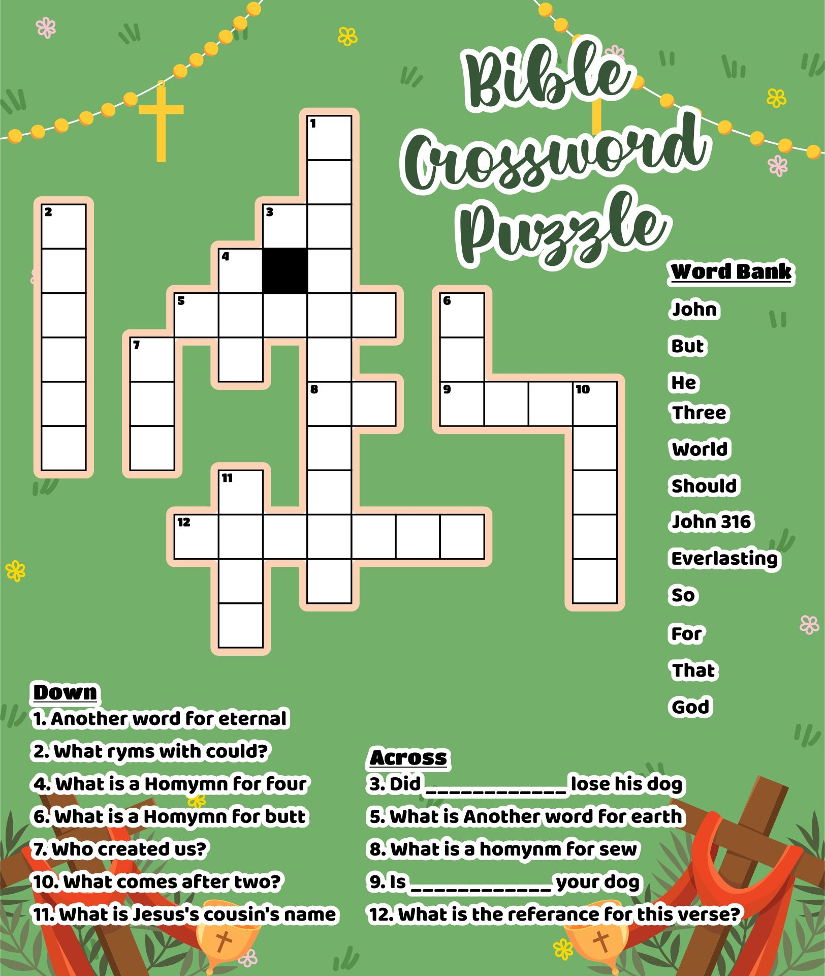 Sport Crossword 10 Free PDF Printables Printablee